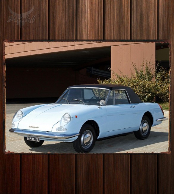 Металлическая табличка Autobianchi Stellina Металлическая табличка Autobianchi Stellina